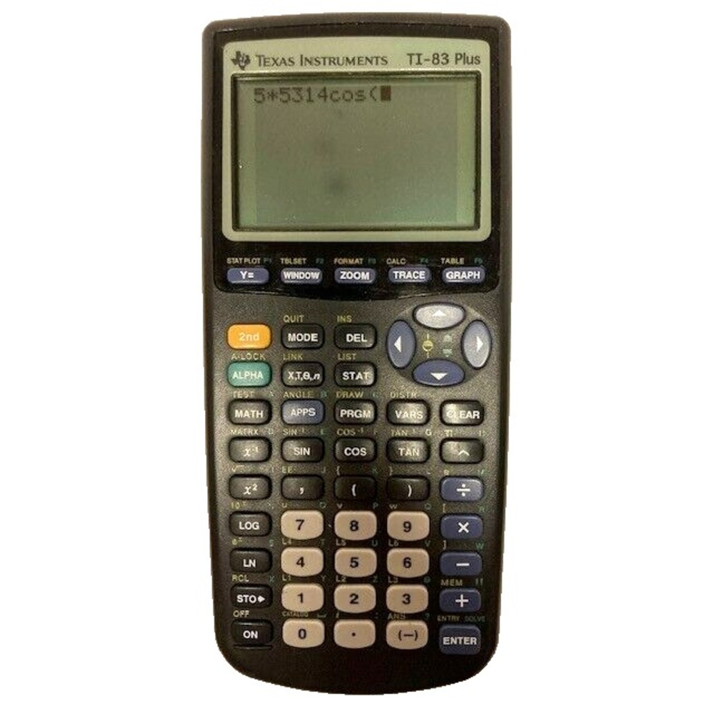 Texas Instruments TI-83 Handheld Graphing Calculator - working